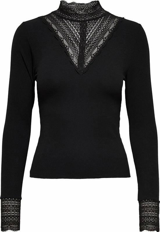 Coupon ๐ ONLY ONLTILDE L/S HIGH NECK LACE TOP JRS NOOS Dames Top - Maat S ๐ 4 Coupon ๐ ONLY ONLTILDE L/S HIGH NECK LACE TOP JRS NOOS Dames Top - Maat S ๐ - Afbeelding 2