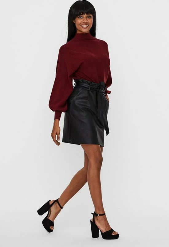 Gloednieuw 🛒 VERO MODA VMEVA HR PAPERBAG 🧥 COATED 👗 SKIRT GA NOOS Dames Rok - Maat M ⭐ 8 Gloednieuw 🛒 VERO MODA VMEVA HR PAPERBAG 🧥 COATED 👗 SKIRT GA NOOS Dames Rok - Maat M ⭐ - Afbeelding 6