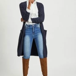 Beste Pirce 🛒 Vila VIRIL LONG LS KNIT CARDIGAN - NOOS 👏 -Dameskleding Verkoopwinkel 550x808 3