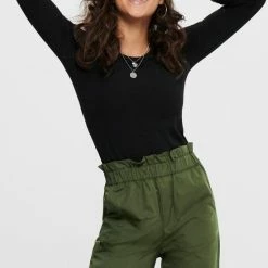 Goedkoop ❤️ ONLY ONLLIVE LOVE LIFE LS ONECK TOP NOOS JRS Dames T-Shirt - Maat M 👍 -Dameskleding Verkoopwinkel 550x809 1