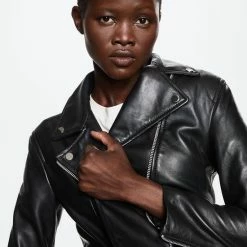 Begroting 😀 Mango Jas Leren Bikerjack 47009604 99 Dames Maat - XXL ✨ -Dameskleding Verkoopwinkel 550x809 6