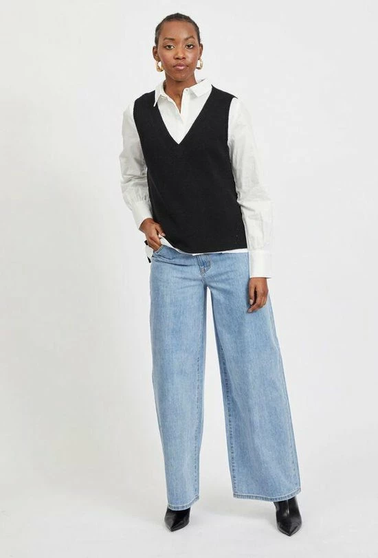 Goedkoop ๐ VILA VIRIL KNIT RIB V-NECK S/L VEST - NOOS Dames Trui - Maat L โ 13 Goedkoop ๐ VILA VIRIL KNIT RIB V-NECK S/L VEST - NOOS Dames Trui - Maat L โ - Afbeelding 11