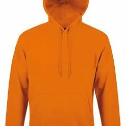 Beste Pirce 🥰 SOLS Snake Unisex Hooded Sweatshirt / Hoodie (Oranje) 👏