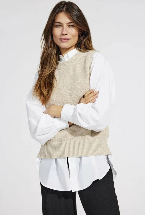 Promo ❤️ ONLY ONLPARIS LIFE VEST KNT NOOS Dames Trui - Maat S 🥰 15 Promo ❤️ ONLY ONLPARIS LIFE VEST KNT NOOS Dames Trui - Maat S 🥰 - Afbeelding 13