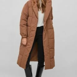 Goedkoop 👏 VILA VISULITANA L/S PADDED 🧥 COAT/SU Dames Jas - Maat 38 👏 -Dameskleding Verkoopwinkel 550x814 8