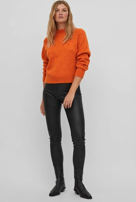Begroting 😀 Vila Trui Vituli O-neck L/s Knit Top/su/pb 14075494 Burnt Orange Dames Maat - M 😀 7 Begroting 😀 Vila Trui Vituli O-neck L/s Knit Top/su/pb 14075494 Burnt Orange Dames Maat - M 😀 - Afbeelding 5