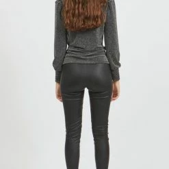 Gloednieuw 💯 Vila T-shirt Visakka L/s Top 14070409 Black Dames Maat - M 👏 -Dameskleding Verkoopwinkel 550x820 11