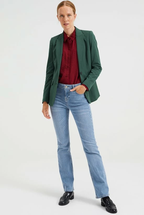 Goedkoop 𧨠WE Fashion Dames Blazer Met Stretch π 4 Goedkoop 𧨠WE Fashion Dames Blazer Met Stretch π - Afbeelding 2