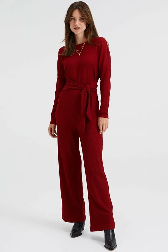 Promo 𧨠WE Fashion Dames Jumpsuit Met Structuur β€οΈ 5 Promo 𧨠WE Fashion Dames Jumpsuit Met Structuur β€οΈ - Afbeelding 3