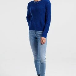 Begroting 💯 WE Fashion Dames Gebreide Trui Met Opengewerkt Dessin 🔥 -Dameskleding Verkoopwinkel 550x823 12