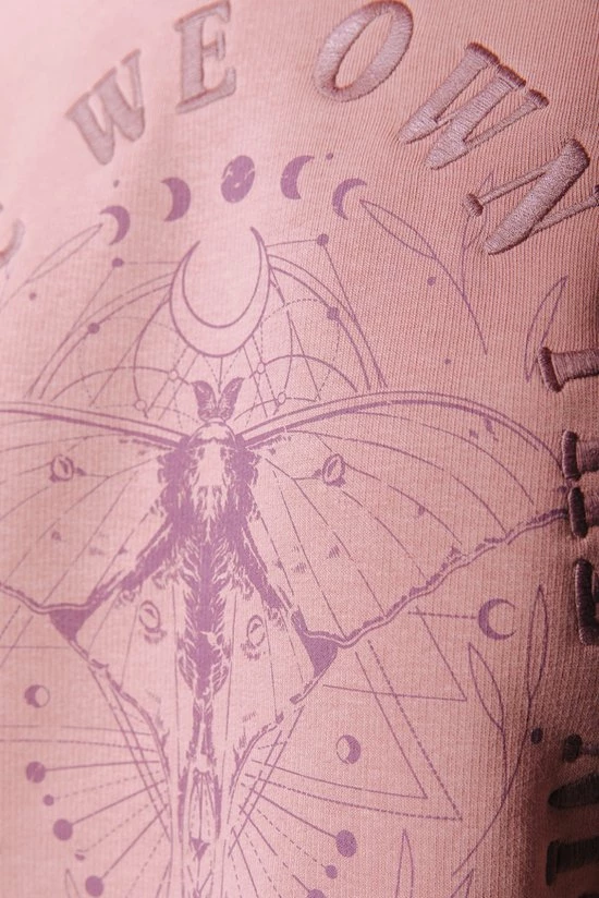 Gloednieuw 👏 Colourful Rebel Moon Magic Trui Roze Dames - Slim Fit - Katoen - L 😀 5 Gloednieuw 👏 Colourful Rebel Moon Magic Trui Roze Dames - Slim Fit - Katoen - L 😀 - Afbeelding 3