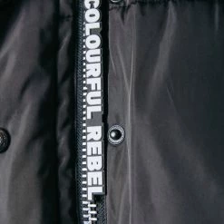 Beste Pirce 🤩 Colourful Rebel Ruya Jas Zwart Dames - Boxy Fit - Polyester - S 🔥 -Dameskleding Verkoopwinkel 550x824 63