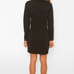 Nieuw ⌛ Noisy May NMJOY L/S 👗 DRESS SU033BL Dames Jurk - Maat M 🛒 -Dameskleding Verkoopwinkel 550x825 102