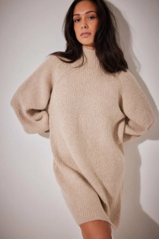 Beste Verkoop π₯ NA-KD Oversized Knitted Polo π Dress Dames Jurk - Maat M π 3 Beste Verkoop π₯ NA-KD Oversized Knitted Polo π Dress Dames Jurk - Maat M π