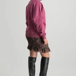 Coupon ❤️ Colourful Rebel Moon Nomad Trui Roze Dames - Loose Fit - Katoen - L 👏 -Dameskleding Verkoopwinkel 550x825 108