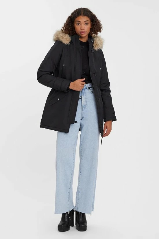 Kopen ✨ VERO MODA VMSTORM 3/4 PARKA Dames Jas - Maat L ❤️ 6 Kopen ✨ VERO MODA VMSTORM 3/4 PARKA Dames Jas - Maat L ❤️ - Afbeelding 4