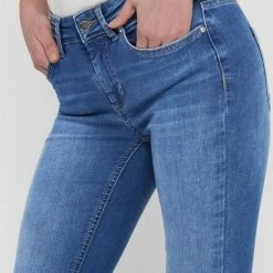 Uitgang 😍 Only ONLBLUSH LIFE MID SKINNY REA12187 NOOS Medium Blue Denim Dames 👖 Jeans - Maat S X L32 🛒 -Dameskleding Verkoopwinkel 550x825 168
