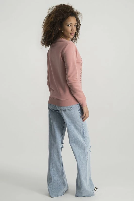 Gloednieuw 👏 Colourful Rebel Moon Magic Trui Roze Dames - Slim Fit - Katoen - L 😀 8 Gloednieuw 👏 Colourful Rebel Moon Magic Trui Roze Dames - Slim Fit - Katoen - L 😀 - Afbeelding 6