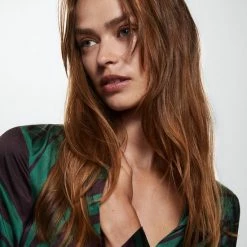 Goedkoopste 🧨 Mango Jurk Satijnen Overhemdjurk 37065967 43 Dames Maat - M 🌟 -Dameskleding Verkoopwinkel 550x825 267