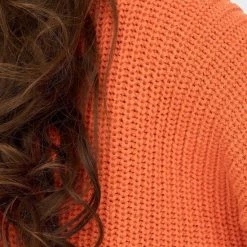 Beste Pirce ✔️ Only Trui Onlbella Life Ls O-neck Cc Knt 15279771 Flame Dames Maat - M 🔥 -Dameskleding Verkoopwinkel 550x825 286