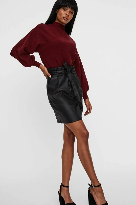 Gloednieuw 🛒 VERO MODA VMEVA HR PAPERBAG 🧥 COATED 👗 SKIRT GA NOOS Dames Rok - Maat M ⭐ 9 Gloednieuw 🛒 VERO MODA VMEVA HR PAPERBAG 🧥 COATED 👗 SKIRT GA NOOS Dames Rok - Maat M ⭐ - Afbeelding 7
