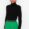 Gloednieuw 🛒 Trendyol Vrouwen Standaard Basis Trui ✔️ -Dameskleding Verkoopwinkel 550x825 295