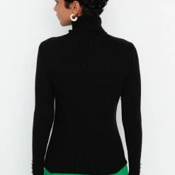 Gloednieuw 🛒 Trendyol Vrouwen Standaard Basis Trui ✔️ -Dameskleding Verkoopwinkel 550x825 297