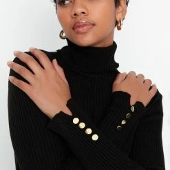 Gloednieuw 🛒 Trendyol Vrouwen Standaard Basis Trui ✔️ -Dameskleding Verkoopwinkel 550x825 299