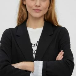 Begroting 😍 VERO MODA VMLUCCA LS SLIM JERSEY BLAZER NOOS Dames Blazer - Maat M 🔔 -Dameskleding Verkoopwinkel 550x825 307