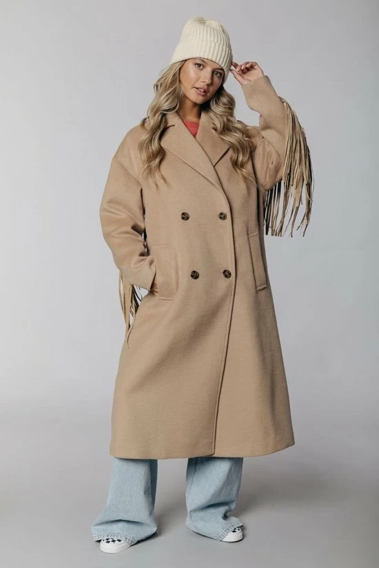 Uitgang ๐ฅฐ Colourful Rebel Koko Jas Beige Dames - Polyester - S ๐ 12 Uitgang ๐ฅฐ Colourful Rebel Koko Jas Beige Dames - Polyester - S ๐ - Afbeelding 10