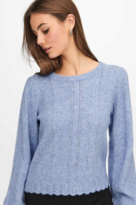 Hete verkoop 🎉 Jacqueline De Yong Trui Jdyspencer Life L/s Structure Pull. 15260262 Brunnera Blue Dames Maat - S 🎁 6 Hete verkoop 🎉 Jacqueline De Yong Trui Jdyspencer Life L/s Structure Pull. 15260262 Brunnera Blue Dames Maat - S 🎁 - Afbeelding 4