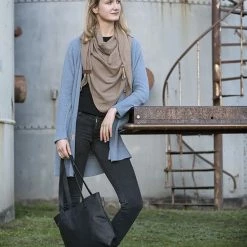 Begroting 🎁 Knit Factory June Gebreid Dames Vest - Zomervest - New Camel - 40/42 😍 -Dameskleding Verkoopwinkel 550x825 439