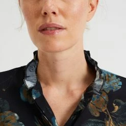 Goedkoop 🎁 WE Fashion Dames Blouse Met Dessin En Ruches 🥰 -Dameskleding Verkoopwinkel 550x825 44