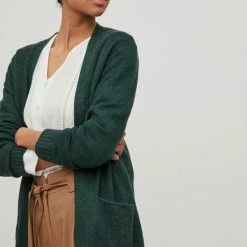 Top 10 😀 Vila Dames Vest - Donkergroen - Maat XS 🤩 -Dameskleding Verkoopwinkel 550x825 487