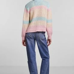 Nieuw 🔔 Pieces Vest Pccarman Ls Knit Cardigan Bc 17126621 Yucca/cros-vanil Dames Maat - M 🔔 -Dameskleding Verkoopwinkel 550x825 517