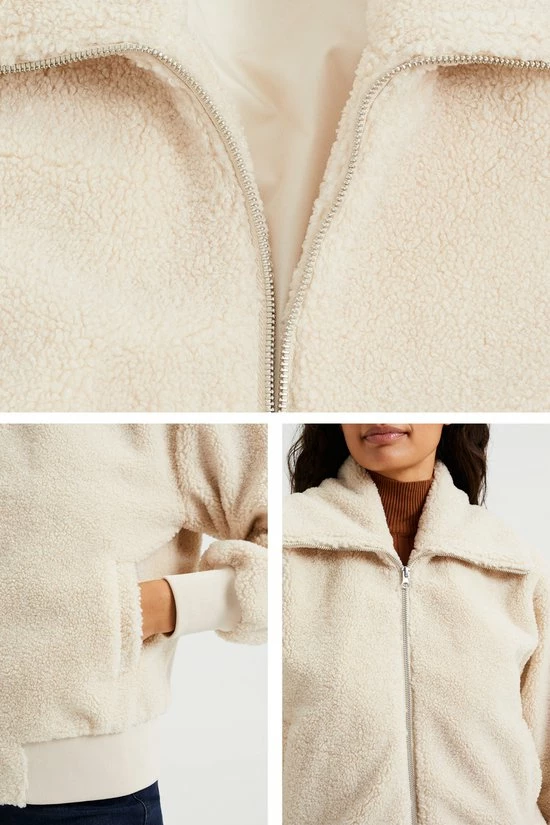 Goedkoop βοΈ WE Fashion Dames Teddy Bomberjack π 7 Goedkoop βοΈ WE Fashion Dames Teddy Bomberjack π - Afbeelding 5
