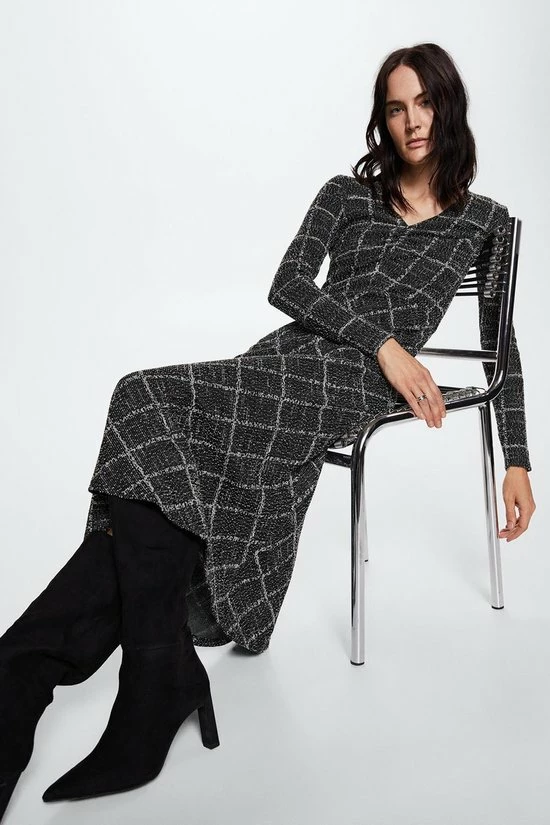 Kopen π₯ Mango Jurk Geruite Gebreide Jurk 37087763 99 Dames Maat - M 𧨠7 Kopen π₯ Mango Jurk Geruite Gebreide Jurk 37087763 99 Dames Maat - M 𧨠- Afbeelding 5