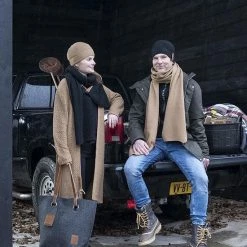 Groothandel 🎁 Knit Factory Luna Lang Gebreid Dames Vest - Purple - 36/38 👍 -Dameskleding Verkoopwinkel 550x825 541