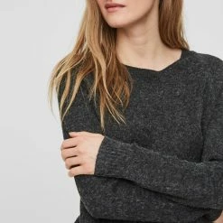Gloednieuw ✔️ VERO MODA VMDOFFY LS O-NECK BLOUSE GA Dames Trui - Maat L 🎁 -Dameskleding Verkoopwinkel 550x825 65