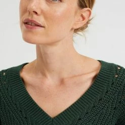 Hete verkoop 🎁 WE Fashion Dames Grofgebreide Trui 👍 -Dameskleding Verkoopwinkel 550x825 99