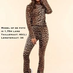 Beste Verkoop π Ambika Flared Legging - Maat L - Bruin - Panter π 7 Beste Verkoop π Ambika Flared Legging - Maat L - Bruin - Panter π -Dameskleding Verkoopwinkel 550x826