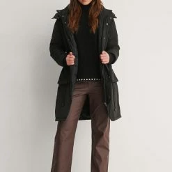 Goedkoop ๐ Na-kd Dames Parkas - Maat EU 40 ๐