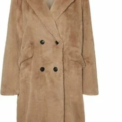 Flash-uitverkoop 😀 VERO MODA VMSUIELLY LONG FAUX FUR 🧥 COAT BOOS Dames Jas - Maat L 🎁 -Dameskleding Verkoopwinkel 550x834
